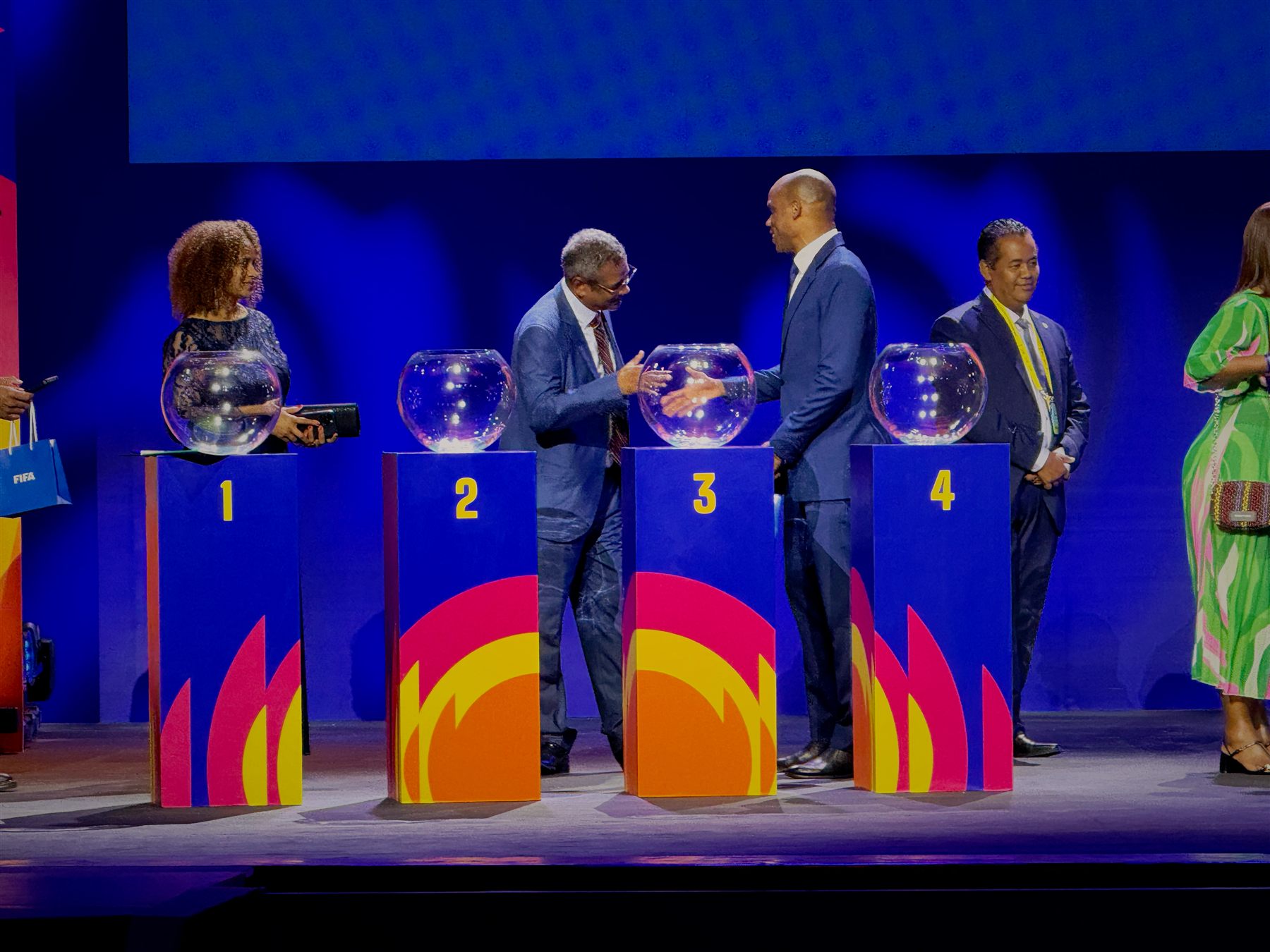 FIFA World Cup Beach Soccer Draw — stage configuration