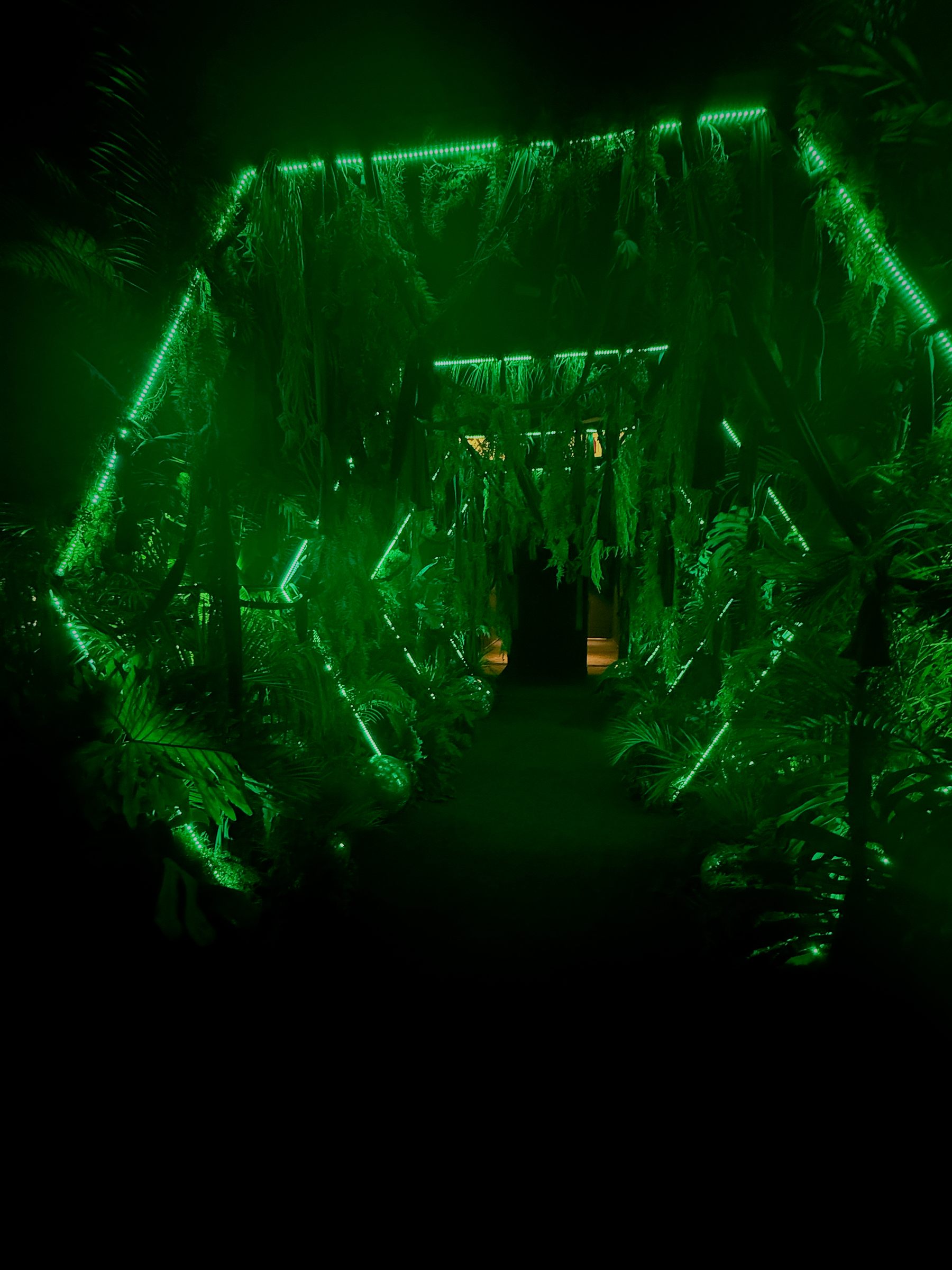 Investec ICIB — lighting and set detail