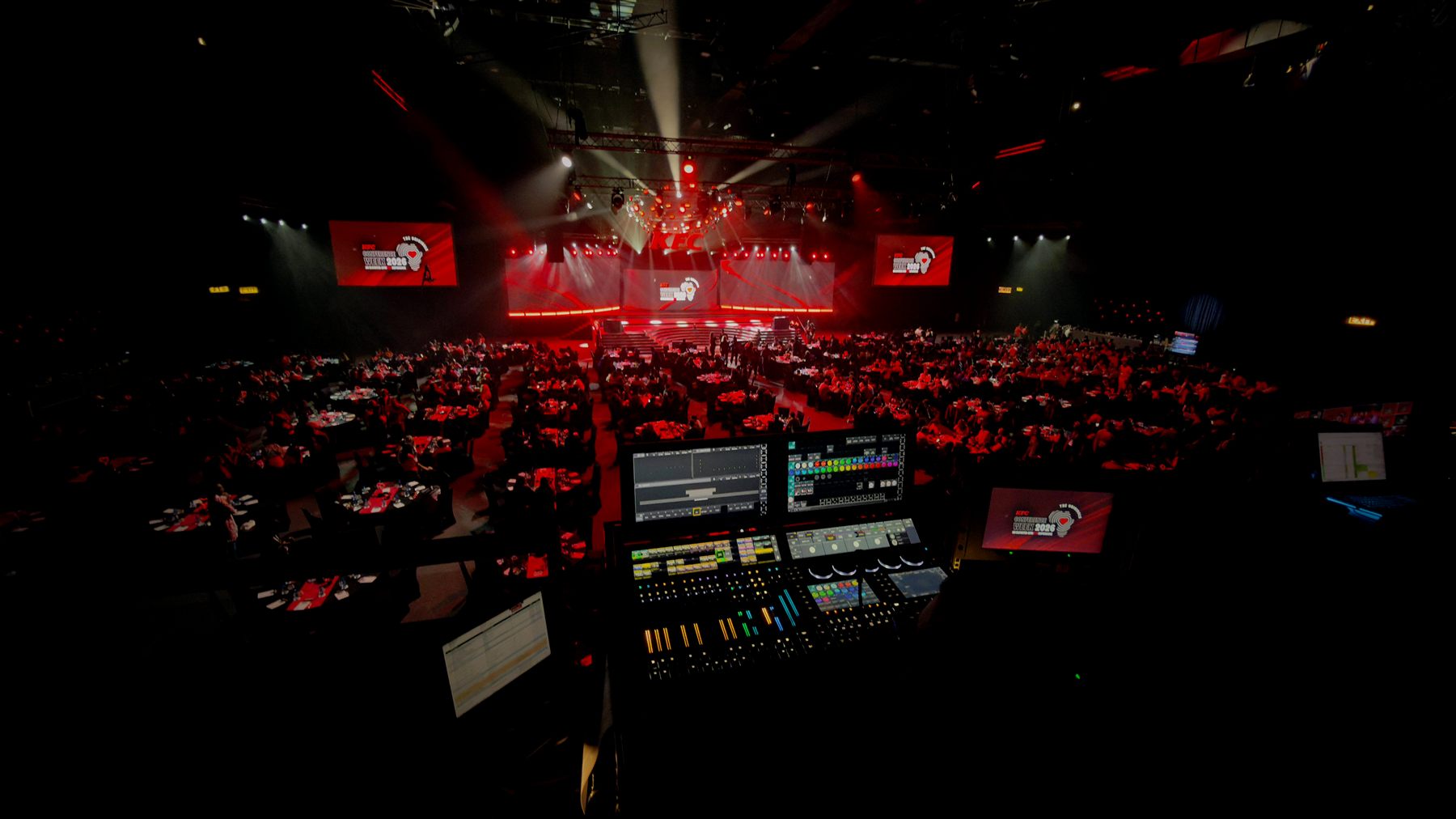 KFC Conference Week 2026 — The Originals, Elevated African Experience stage design