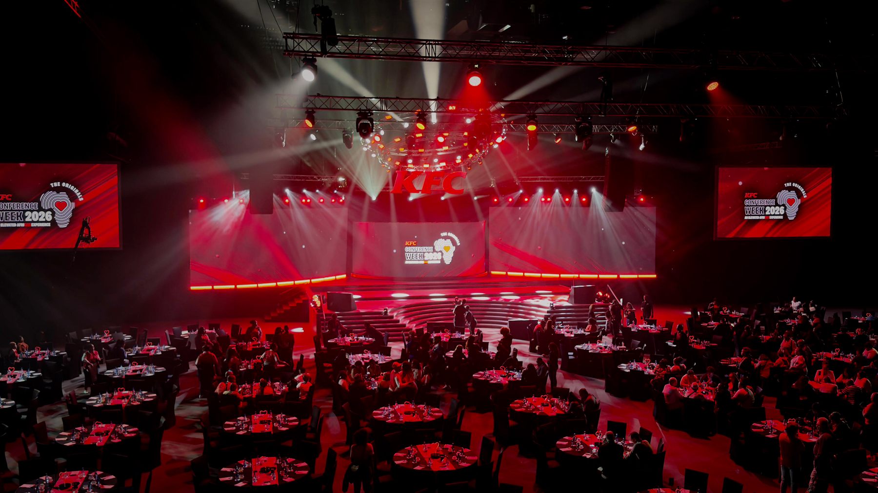 KFC Conference Week 2026 — stage configuration